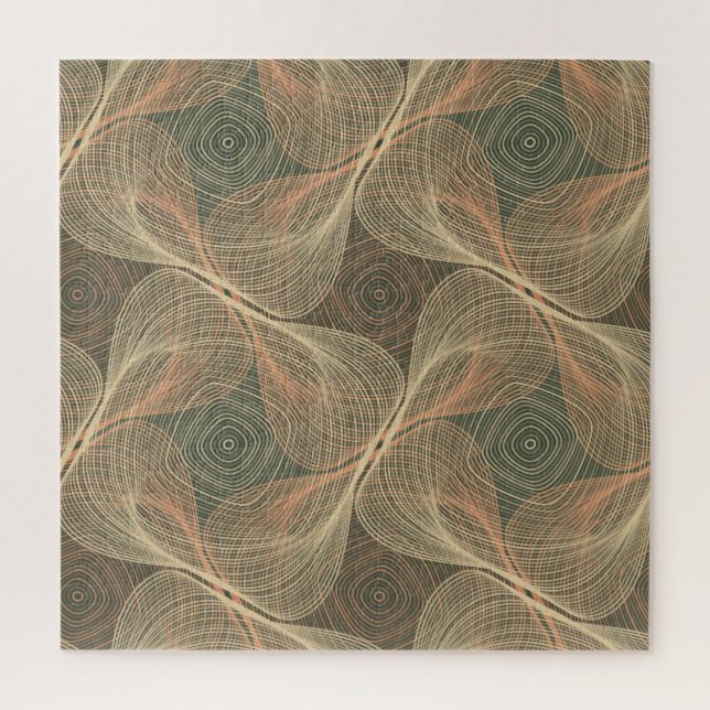 Optische Illusionen: Geometrische Intrigen Puzzle (Vertikal)