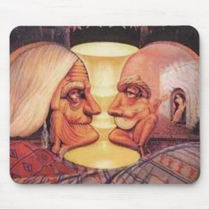 Optische Illusionen Mousepad