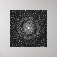 Optische Illustration, schwarze Kunst