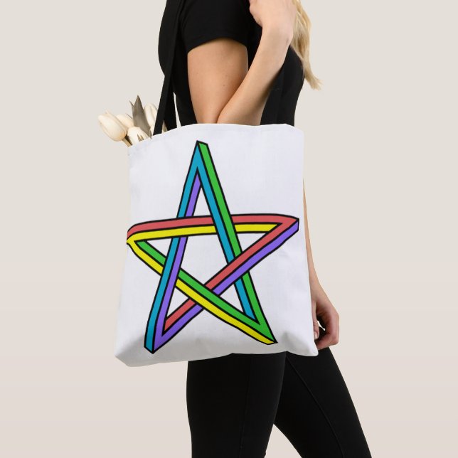 Optische Illustration Star (Von Nahem)