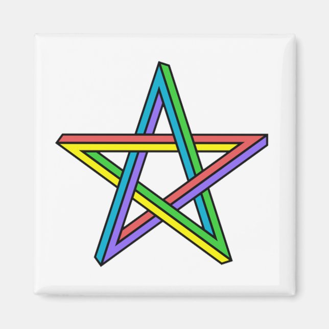 Optische Illustration Star Magnet (Vorne)