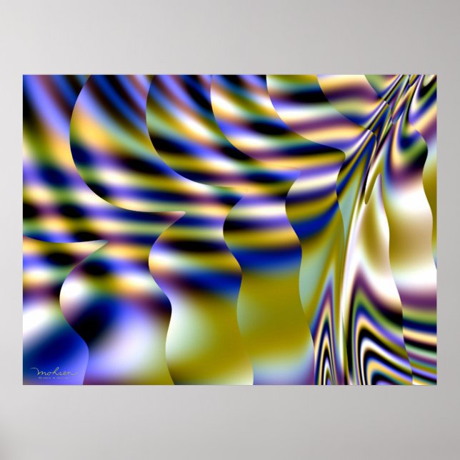 Optische Leckerei Poster (Vorne)