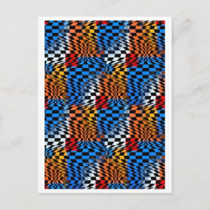 Optische Nachweiskarte Postkarte