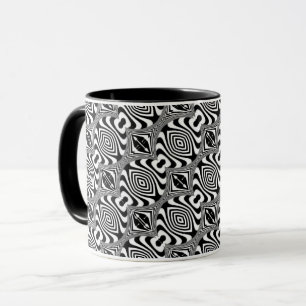 Optische Täuschung 15 Abstrakte Gestaltung Tasse