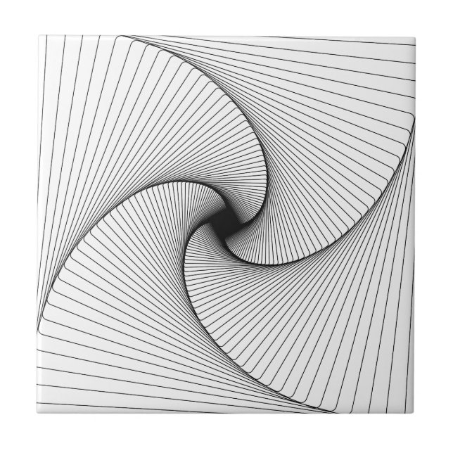 Optische Täuschung #1 Fliese (Vorderseite)