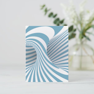 optische Täuschung 3 Postkarte