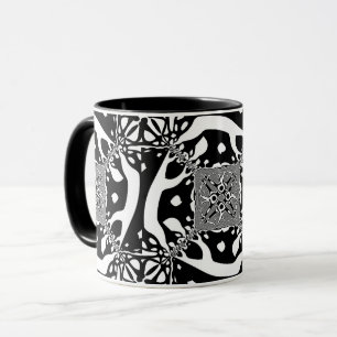 Optische Täuschung 6 Abstrakte Gestaltung Tasse