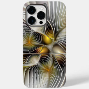 Optische Täuschung Abstrakte 3D-Fraktale mit Tiefe Case-Mate iPhone 14 Pro Max Hülle