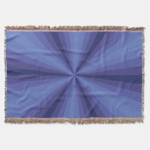 Optische Täuschung Blaues Wurfdecke Decke