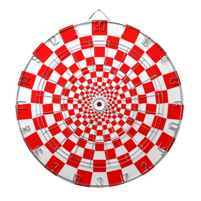 OPTISCHE TÄUSCHUNG DARTSCHEIBE (vorne)