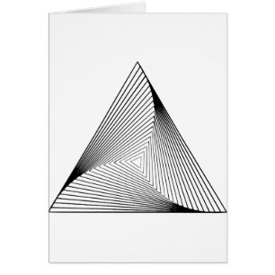 optische Täuschung des Dreieck-3d