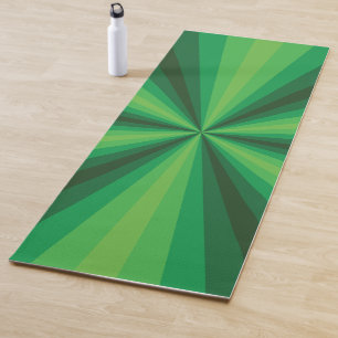 Optische Täuschung Grüne Yogamatte