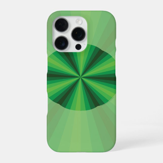 Optische Täuschung Grüner Case-Mate Case iPhone Hülle (Rückseite)