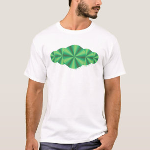 Optische Täuschung Grünes Kinder- und Baby-Dunkel- T-Shirt
