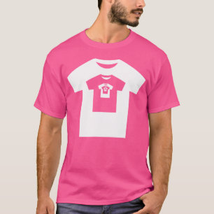 Optische Täuschung in einem Trippy T-Shirt