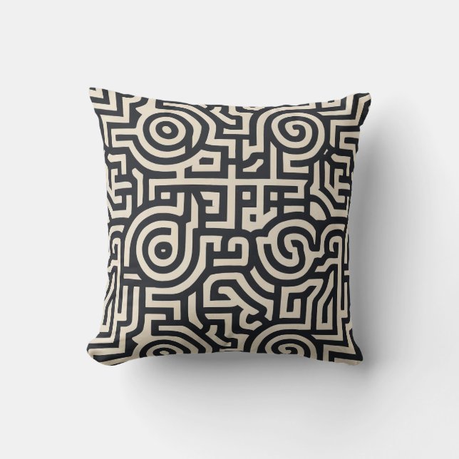 optische Täuschung Kissen (Vorderseite)