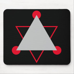 optische Täuschung Mousepad