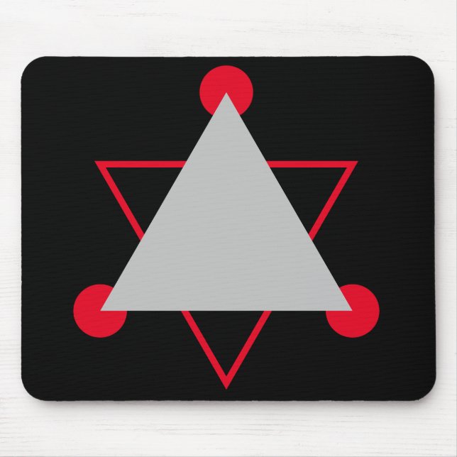 optische Täuschung Mousepad (Vorne)