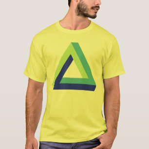 Optische Täuschung: penrose Dreieck T-Shirt