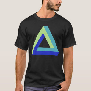 Optische Täuschung: penrose Dreieck T-Shirt