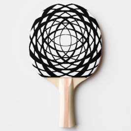 Optische Täuschung Ping Pong Paddle Tischtennis Schläger