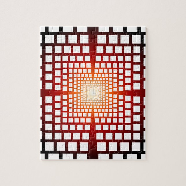 Optische Täuschung Puzzle (Vertikal)