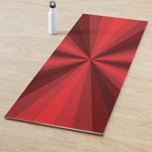Optische Täuschung Rote Yoga-Matte Yogamatte