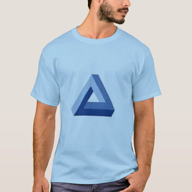 Optische Täuschung T-Shirt (Vorderseite)
