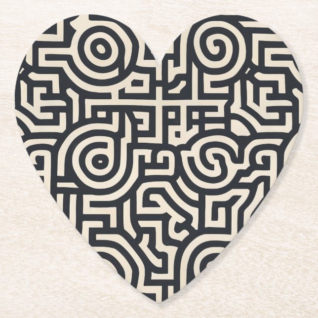 optische Täuschung Untersetzer (Vorderseite)