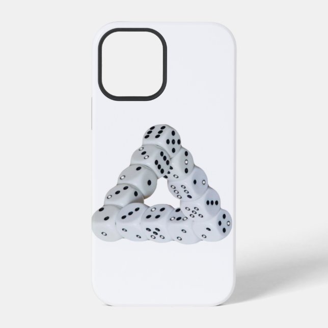 Optische Täuschung Würfel iPhone / iPad-Hülle Hülle (Rückseite)