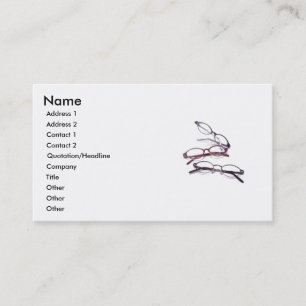 Optische Visitenkarte