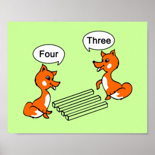 Optischer Illustrationstrick Poster