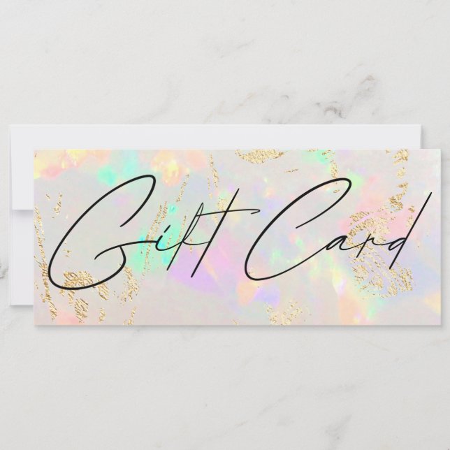 optisches Geschenkgutschein (Vorderseite)