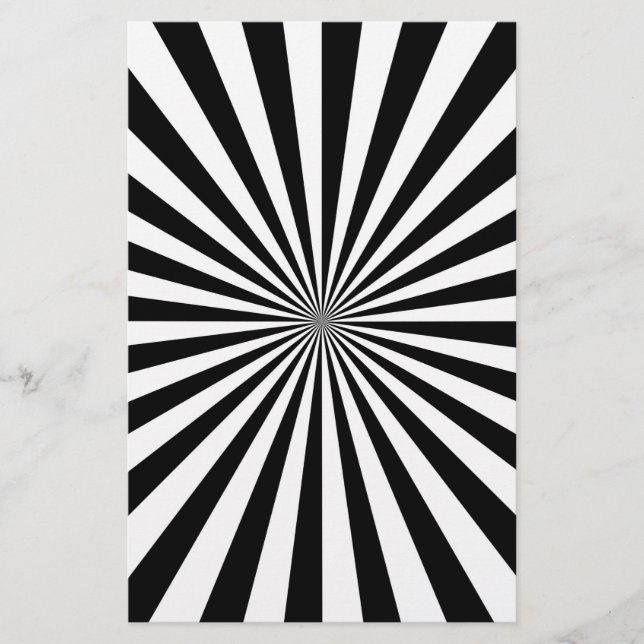 Optisches Sonnenschutzgitterdesign Briefpapier (Vorderseite)