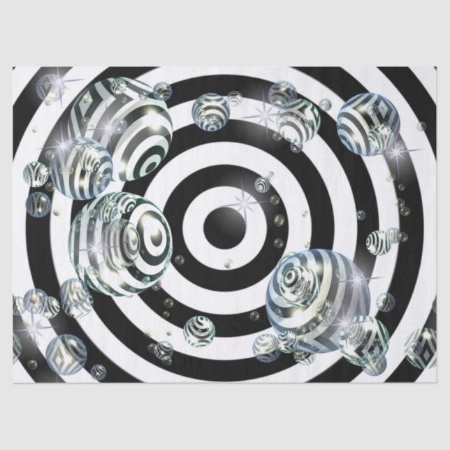 optisches Sphäropapier Seidenpapier (Vorderseite)