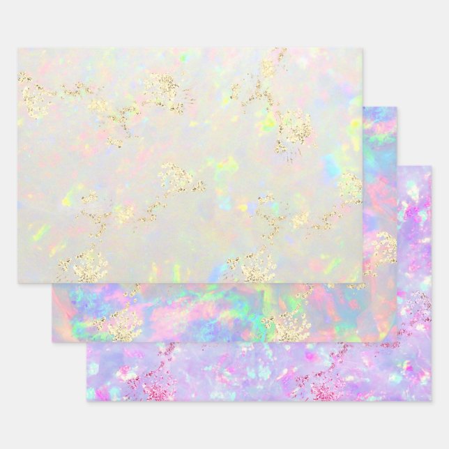 optisches Texturdesign - Packpapier Geschenkpapier Set (Set)