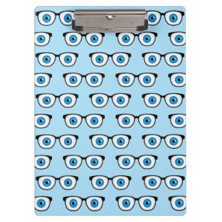 Optometrie-Augen Klemmbrett
