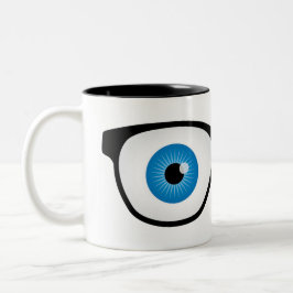 Optometrie-Augen Zweifarbige Tasse