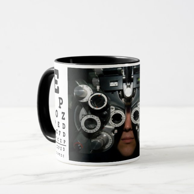 Optometrie Combo-Tasse Tasse (Vorderseite Links)