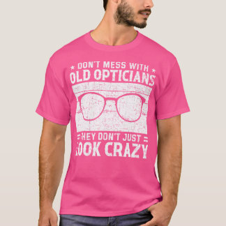 Optometrie des Augenarztes darf nicht durch Mess-V T-Shirt