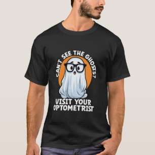 Optometrie Halloween Optometriker Augenarzt Trick T-Shirt