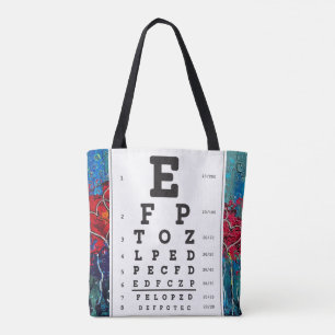 Optometrie Ophthomolgist Augenarztdiagramm-Tasche