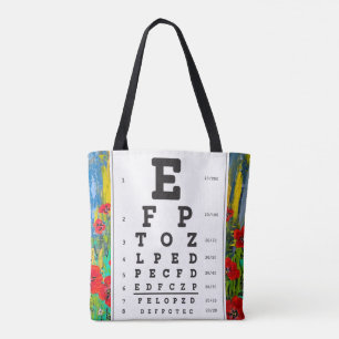 Optometrie Ophthomolgist Augenarztdiagramm-Tasche