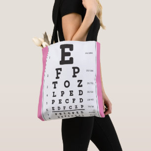 Optometrie Ophthomolgist Augenarztdiagramm-Tasche