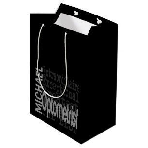 Optometriker Extraordinaire CUSTOM Mittlere Geschenktüte