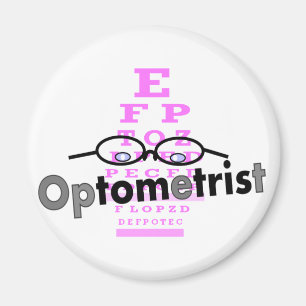 Optometriker-Geschenke, Brillen und Eyechart Magnet