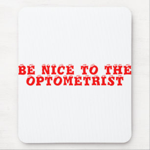 Optometriker-Mausunterlage Mousepad
