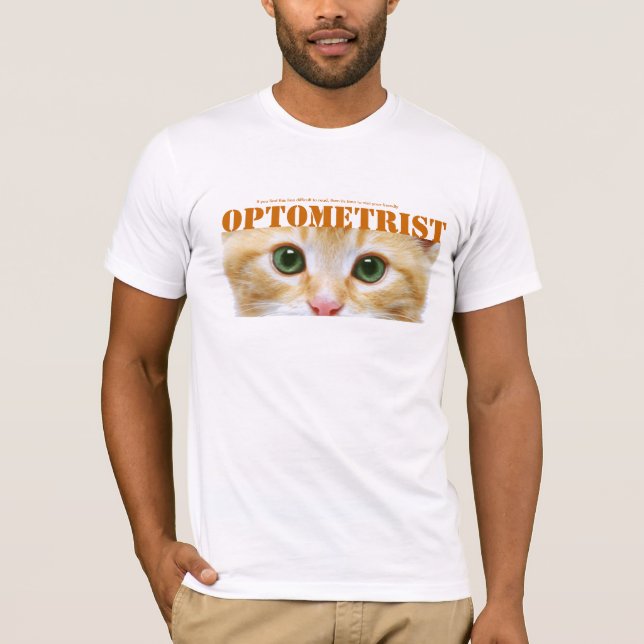 Optometriker T-Shirt (Vorderseite)