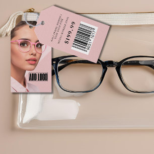 Optometrist Eyeware Business Barcode Preis-Tag Geschenkanhänger