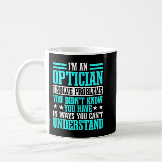 Optometristen Augenoptiker Augenarzt Kaffeetasse